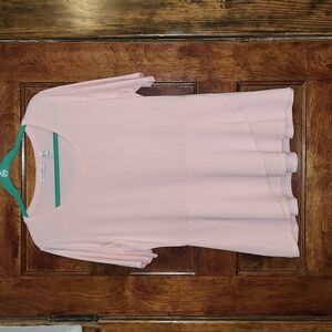 Isaac Mizrahi Live! Pink 3/4 sleeve top